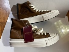 Converse First String Chuck Taylor All Star Hi Premium Leather Chestnut Men's 8 picture
