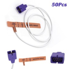 50Pc Suitable to Nellcor MAX-A Disposable Oximax Adult/Neonate SpO2 Sensor Probe picture