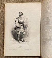 1855 NOUVELLE GALERIE ARTISTES DRAMATIQUES Illus. Album French Theater Paris picture