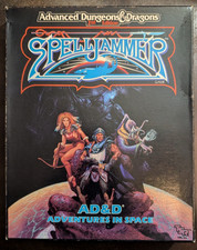 AD&D 2E - Spelljammer Adventures in Space Box Set - TSR 1049 (1989) Complete G+ picture