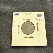 Beautiful 1909 P Lincoln Wheat 1st Year Actual Coin Enhance Your Coin Collection picture