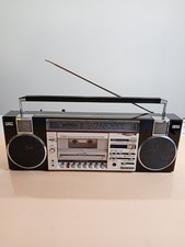 🤩 SANYO  M7880K 4‑Band Stereo Boombox Cassette Recorder – Vintage Ghettoblaster picture