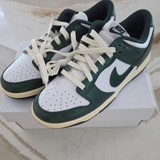 Women's Nike Dunk Low PRM Vintage Pro Green Coconut Milk Nby DQ8580-100 sz 9.5 picture