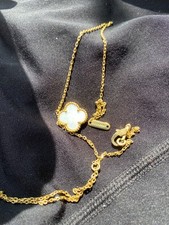 Van Cleef & Arpels Sweet Alhambra Necklace with Clover Pendant 18k Yellow... picture