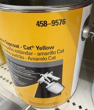 CAT Yellow Performance Topcoat Paint for Caterpillar , MPN 458-9576. 1 gallon picture