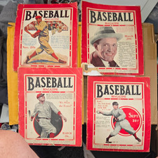 1924 Vintage Original Baseball Magazine Lot - Rogers Hornsby, Chicago White Sox picture