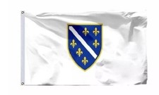 Bosnia & Herzegovina Ljiljani Flag 3x5 ft - Bosanska Zastava Ljiljani picture