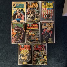 Judge Dredd #4-11 (Eagle Comics 1984) Comic Lot VF/NM picture
