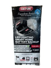 Genie 1-1/4 HP 39765RS Smart Garage Door Opener LED Belt Drive Battery Backup picture