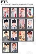 BTS Official 4TH MUSTER Happy Ever After MINI PHOTO CARD Photocard Kpop picture