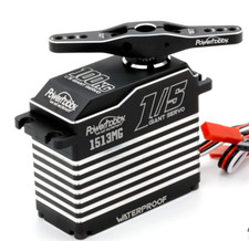 NEW Powerhobby 1513MG 1/5 Aluminum Waterproof High Torque Brushless Servo 3S / 4 picture