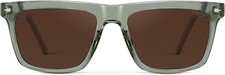 WearMe Wear Me Pro Men's Polarized Square Sunglasses - Oversized Sport Style picture