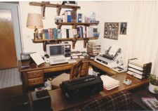 Apple IIe Vintage Computer Photo Home Office IBM Selectric 3x5  S24-3 picture