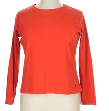 IZOD Women's Burnt Orange Long Sleeve Crew Neck T-Shirt - Size XL/XG picture