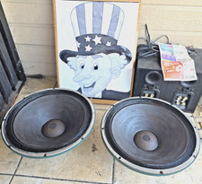 Vintage Altec Lansing 416A -8a Woofer  15” Speaker Pair – Working picture