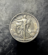 1916-P Walking SILVER Liberty Half Dollar High Grade picture