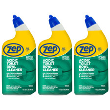 Zep Acidic Toilet Bowl Stain Eraser Wintergreen Scent 32 fl oz 3-Pack picture