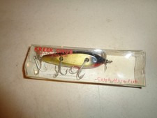 Vintage Creek Chub Wounded Minnow 1501P,  New in Original Box, Perch. USA picture