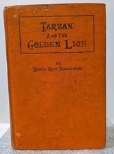 1924 Tarzan & The Golden Lion By Edgar Rice Burroughs HC Grosset & Dunlap picture