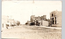 DOWNTOWN MAIN STREET walker mn c1910 postcard minnesota real photo rppc picture