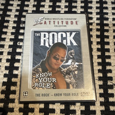 WWF Attitude Collection The Rock: Know Your Role DVD 2000 60Min Wrestling Sealed picture