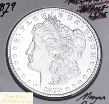 1879-S PROOF-LIKE  BRILLIANT UNCIRCULATED  U.S. MORGAN DOLLAR. WOW picture