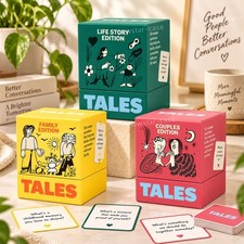 3pack Tales Conversation Starter Cards Card Game For Family/Couples/Life story picture