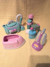 Vintage 1994 OCI Ceramic Laundry & Cleaning Novelty Set picture