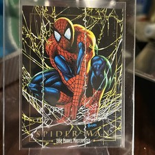 spiderman marvel masterpiece skybox 1992 picture