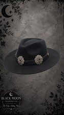Killstar Black Wide Brim Hat picture