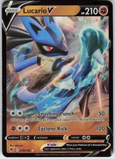 UR - 02 Holo Lucario V 078/189 Ultra Rare SWSH10: Astral Radiance picture