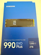 Samsung 990 EVO Plus 2TB NVMe M.2 Internal SSD PCIe 4.0/5.0 (MZ-V9S2T0B) picture