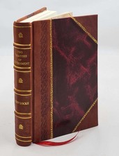 Two Treatises Of Government 1698 By John Locke [Leather Bound] picture