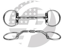 EggButt Comfort Barrel Myler Bits, New Horse Riding Snaffle Action Bits picture