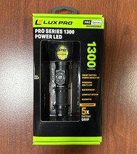 Luxpro XP703 Pro Series LED Rechargeable 1300 Lumens Compact EDC Flashlight -NEW picture