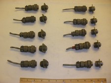 USED - Amphenol Connector Lot #5 - 6 Pin Mating Pairs picture
