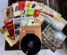 Lot Of 27 vintage 45-RPM vinyl records, Various Artists From 50’s and 60’s picture