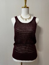 Madewell Linen Sweater Vest picture