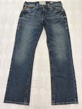 Ariat M7 Slim Fit Straight Leg Jeans Men’s 30x30 Dark Wash Cowboy Western Denim picture
