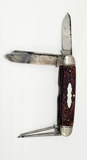 Antique Jack Knife Ben's Handy Dandy Union Stock Yards Knife Chicago 1908-1920's picture