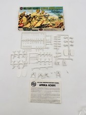 Airfix 1/32 Scale Military Figures German Afrika Korps 03581-3 VTG NO DECALS picture