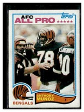 1982 Topps # 51 Anthony Munoz RC picture