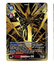 Alternate art Jesmon GX Bt10-112 PB-21 Tamer's Evolution Box Rise of Digimon picture