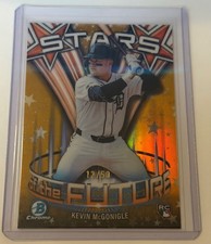 2026 Bowman Chrome Gold /50 Kevin McGonigle RC Tigers Stars of Future SF-3 picture