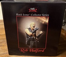 Knucklebonz Rock Iconz Rob Halford Judas Priest Statue Figurine HARD to FIND picture