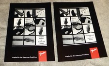 Fender 1990s Stratocaster Telecaster Case Candy 2 Pack Owner's Manual, Specs Man picture