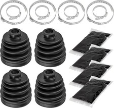 Caltric 2 Rear Axle Inner And Outer CV Boot Kits Compatible with Polaris... picture