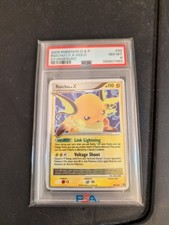 Pokémon Raichu 99/100 LV.X PSA 8 picture