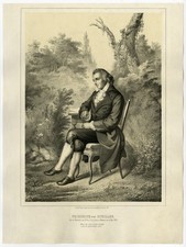 Antique Print-PORTRAIT-FRIERICH VON SCHILLER-AUTHOR-May-ca. 1840 picture