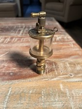 Vintage Lunkenheimer Sentinel No. 1-1/2 Fig. 1300 Brass Hit Miss Engine Oiler picture